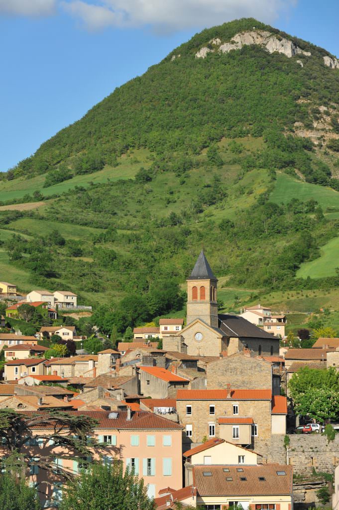 vue de Saint Georges de Luzençon